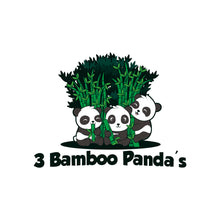 3 Bamboo Panda's