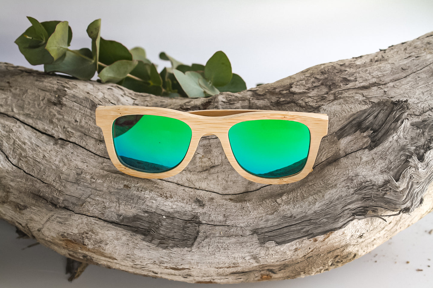 Bamboo Sunglasses with Case